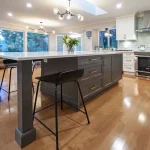 South Surrey transitional white kitchen renovation