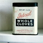 Ideal Whole Cloves case on white shelf