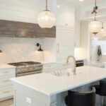 white kitchen room set